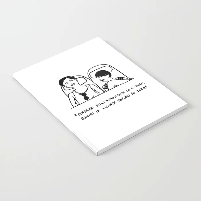 e altro ancora notebook Pendolari felici nonostante lo sciopero