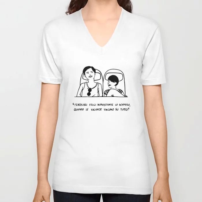 vestiti - t-shirt - Pendolari felici nonostante lo sciopero